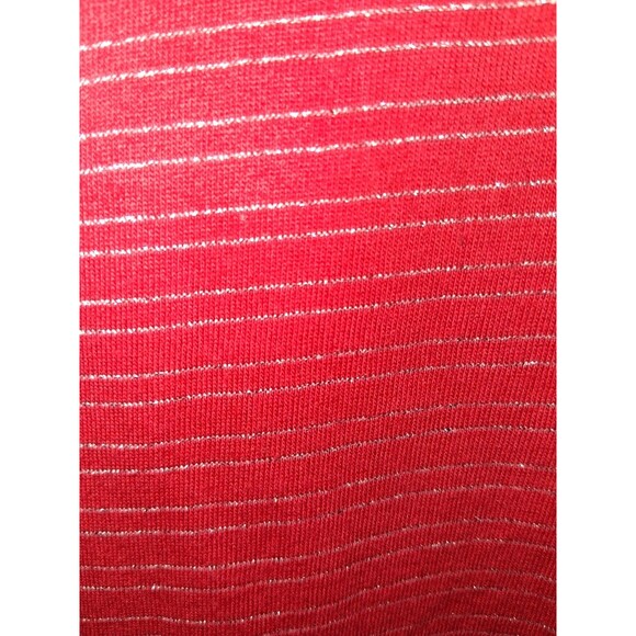 NWT Sonoma Red Stripe Long Sleeve Blouse Sz 4X - Picture 3 of 3